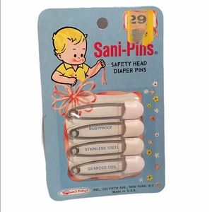 Vintage Sani-Pins